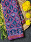 Typical Narikunj Design Handwoven Patola Silk Saree