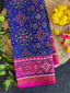 Navratna Traditional Design Handwoven Patola Silk Saree