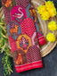 Exclusive Motifs Design Handwoven Patola Silk Saree