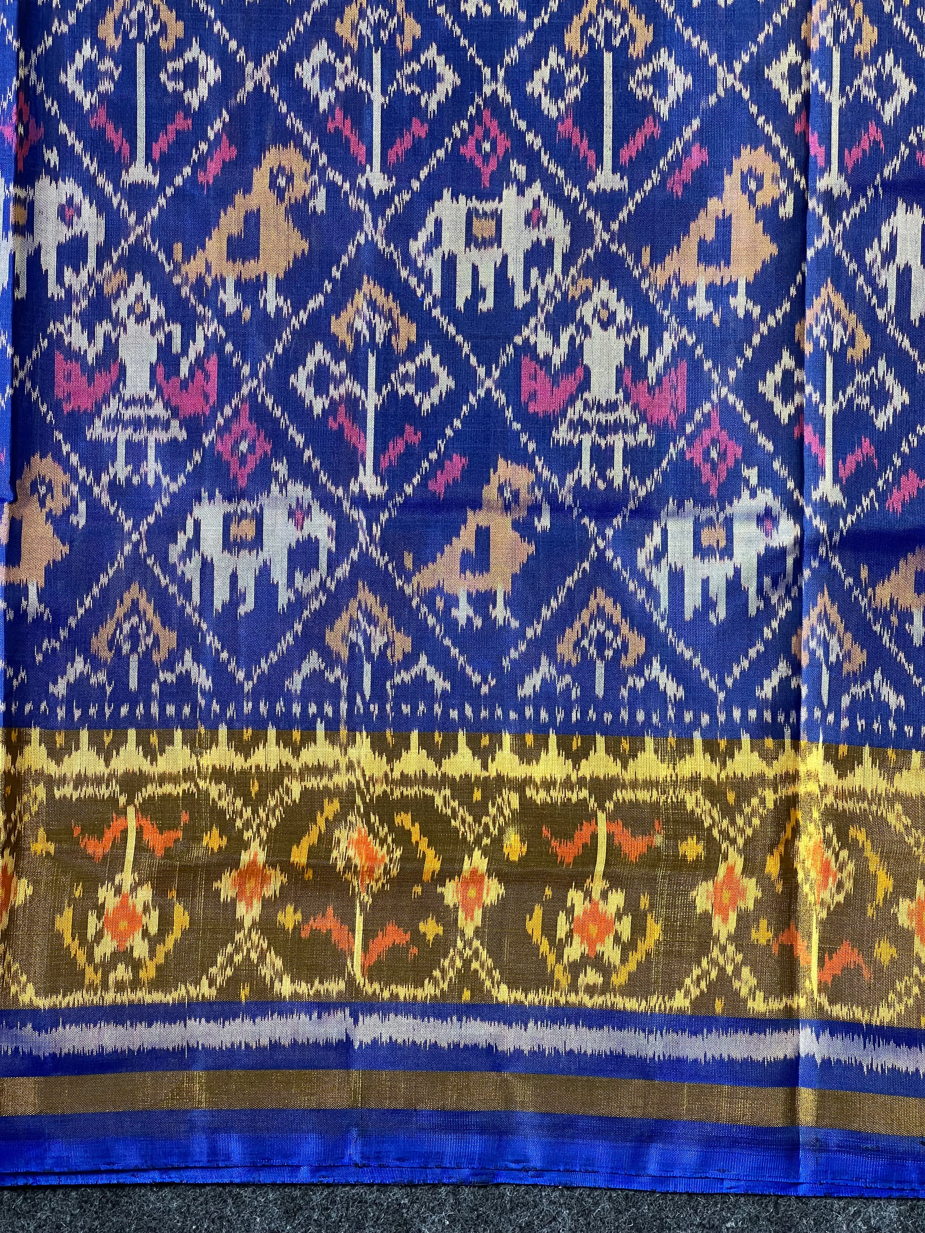 Narikunj Tradition Design Handwoven Patola Silk Saree