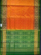 Bandhni Design Handwoven Patola Silk Saree