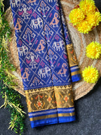 Narikunj Tradition Design Handwoven Patola Silk Saree