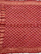 Georgette Bandhej Saree