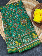 Navratna Design Handwoven Patola Dupatta