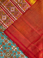 Tissue Double Zari Patola Saree
