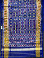 Pan-Chanda Tradition Design Handwoven Patola Silk Saree