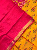 Fancy Design Handwoven Patola Silk Saree
