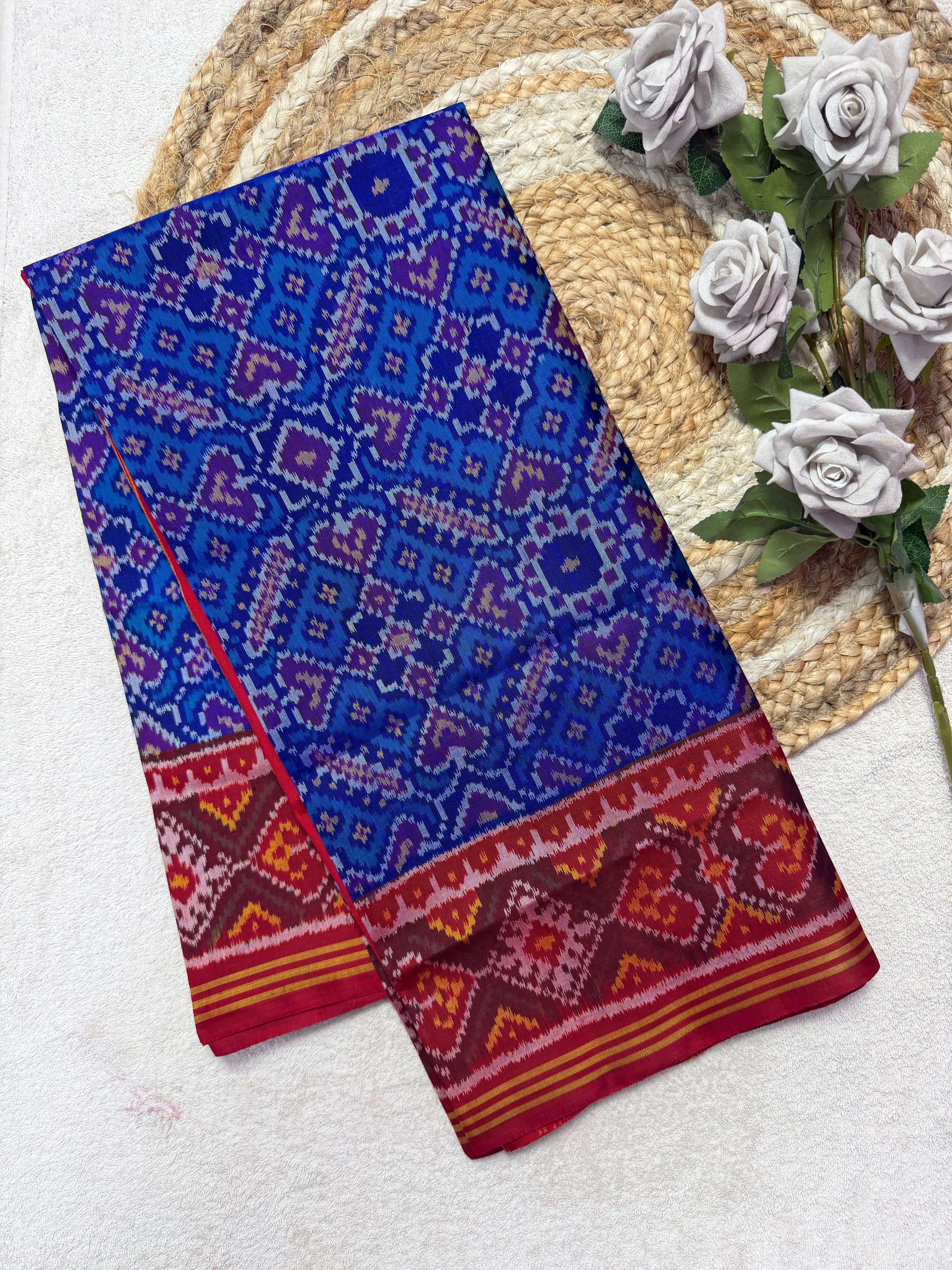 Manekchowk Traditional Design Handwoven Patola Dupatta