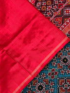Fusion Design Handwoven Patola Silk Saree
