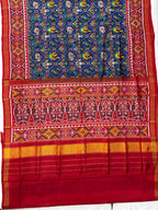 Narikunj Traditional Design Handwoven Patola Silk Saree