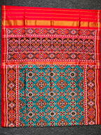 Fusion Design Handwoven Patola Silk Saree