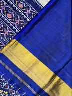 Pan-Chanda Tradition Design Handwoven Patola Silk Saree