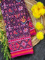 Narikunj Traditional Design Handwoven Patola Silk Saree