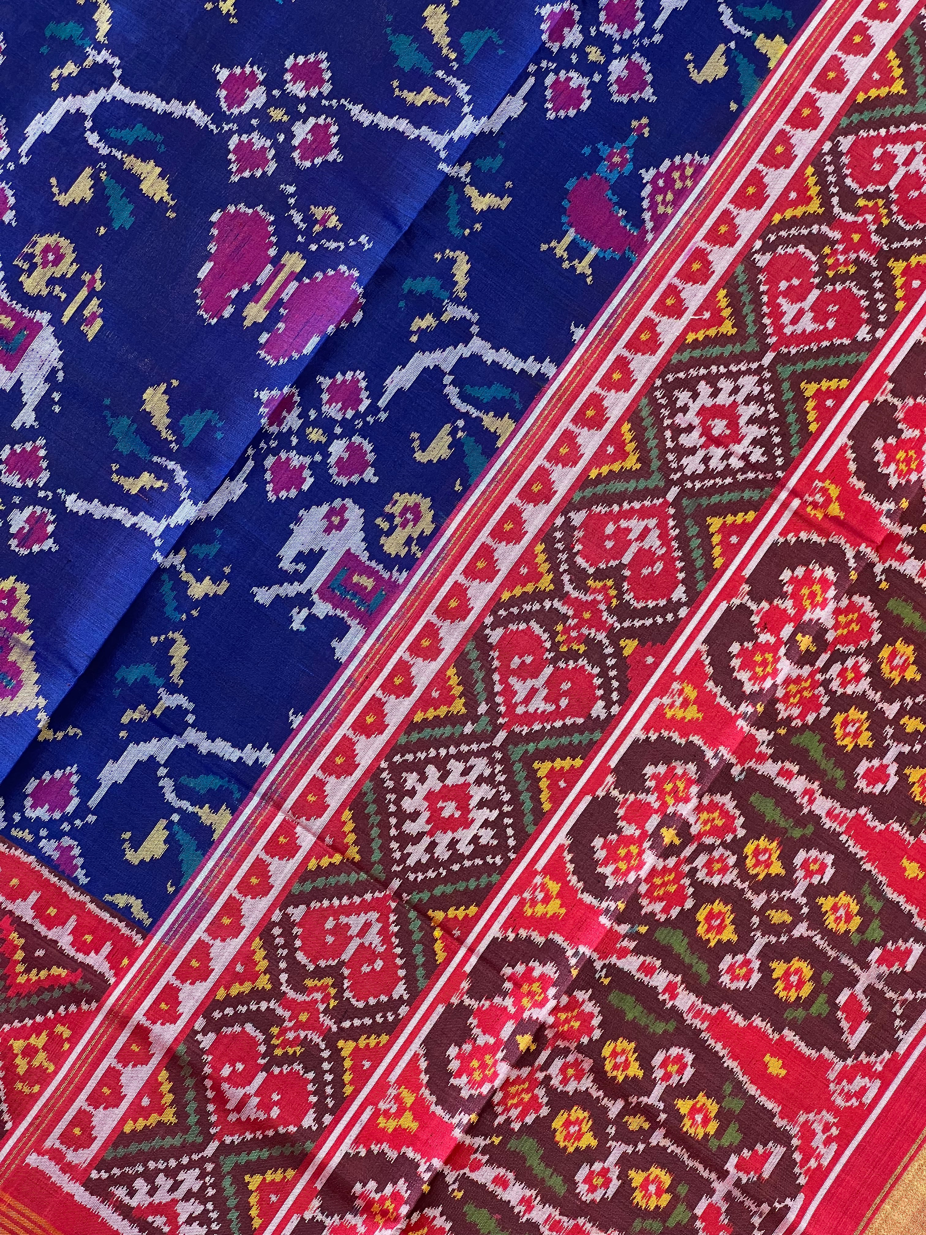 Exclusive Motif Design Handwoven Patola Dupatta