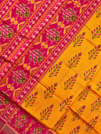 Fancy Design Handwoven Patola Silk Saree