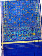 Panchanda Design Handwoven Patola Silk Saree