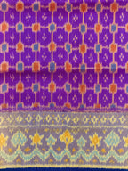 Fancy Design Handwoven Patola Silk Saree