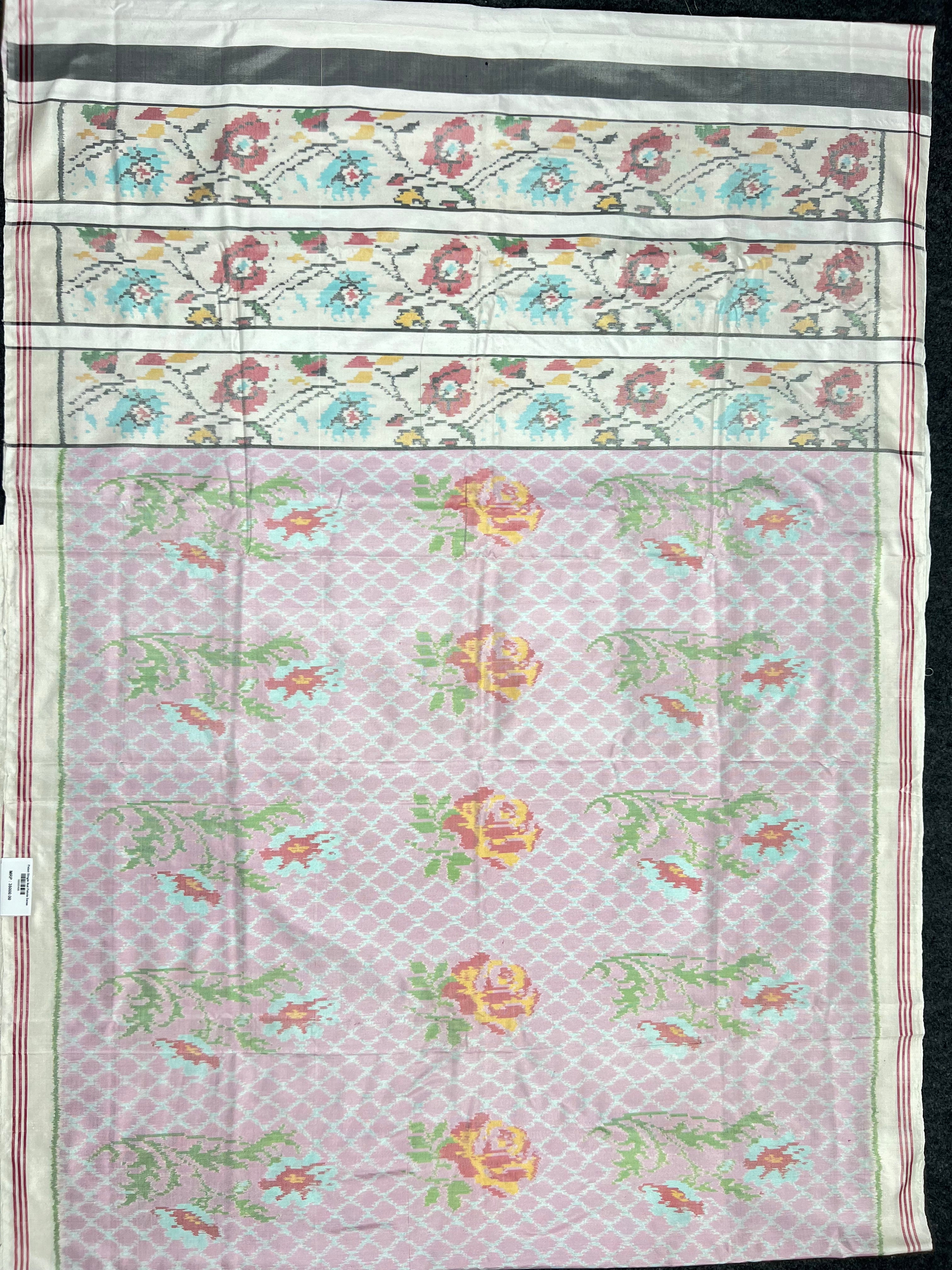 Exclusive Designer Handwoven Patola Silk Saree