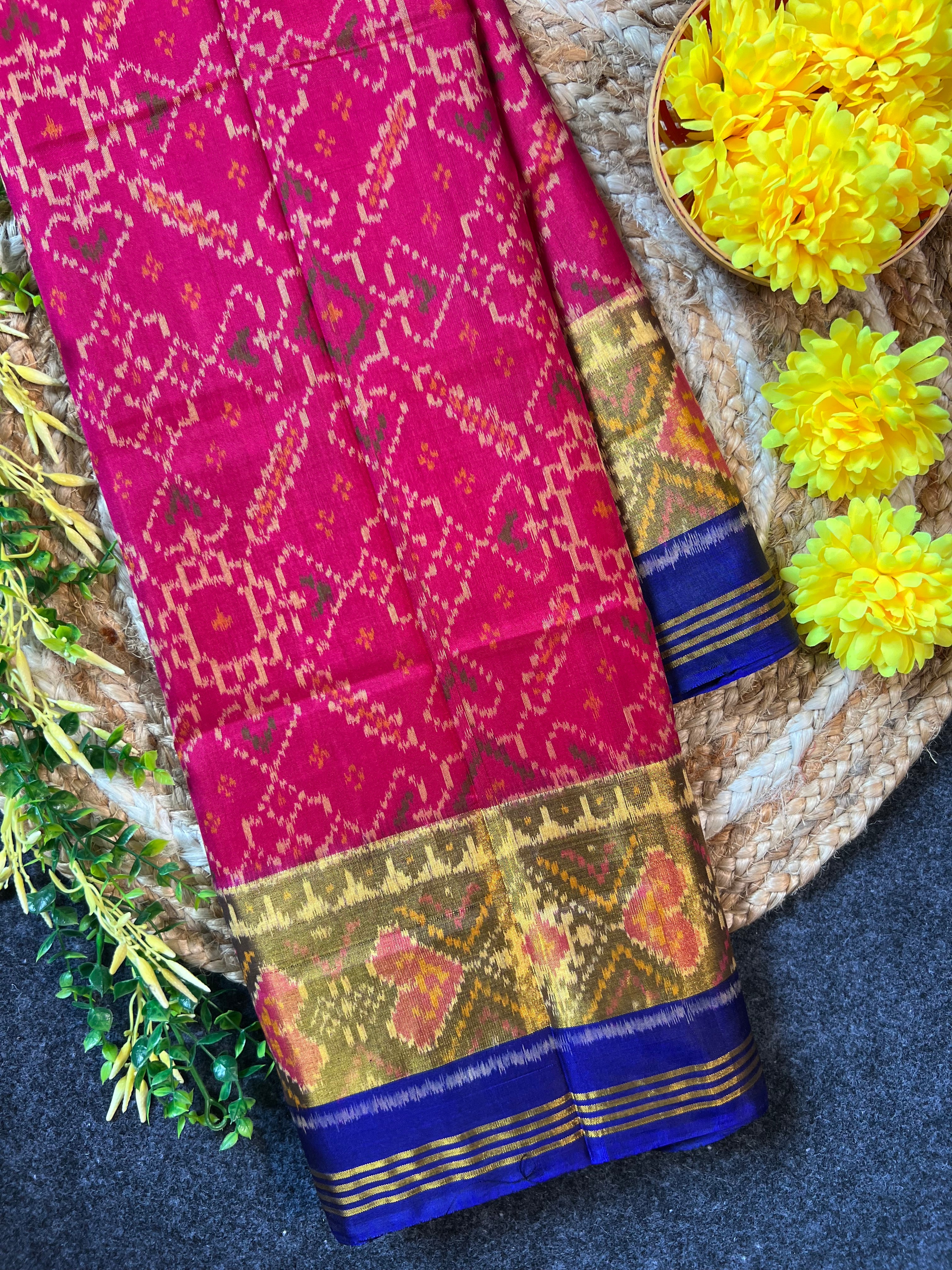Handwoven Patola Silk Saree