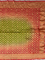 Georgette Bandhej Saree