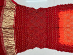 Gaji Silk Bandhej Saree