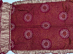 Gaji Silk Bandhej Saree