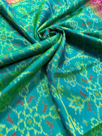 Handwoven Patola Silk Saree Chabadi Design