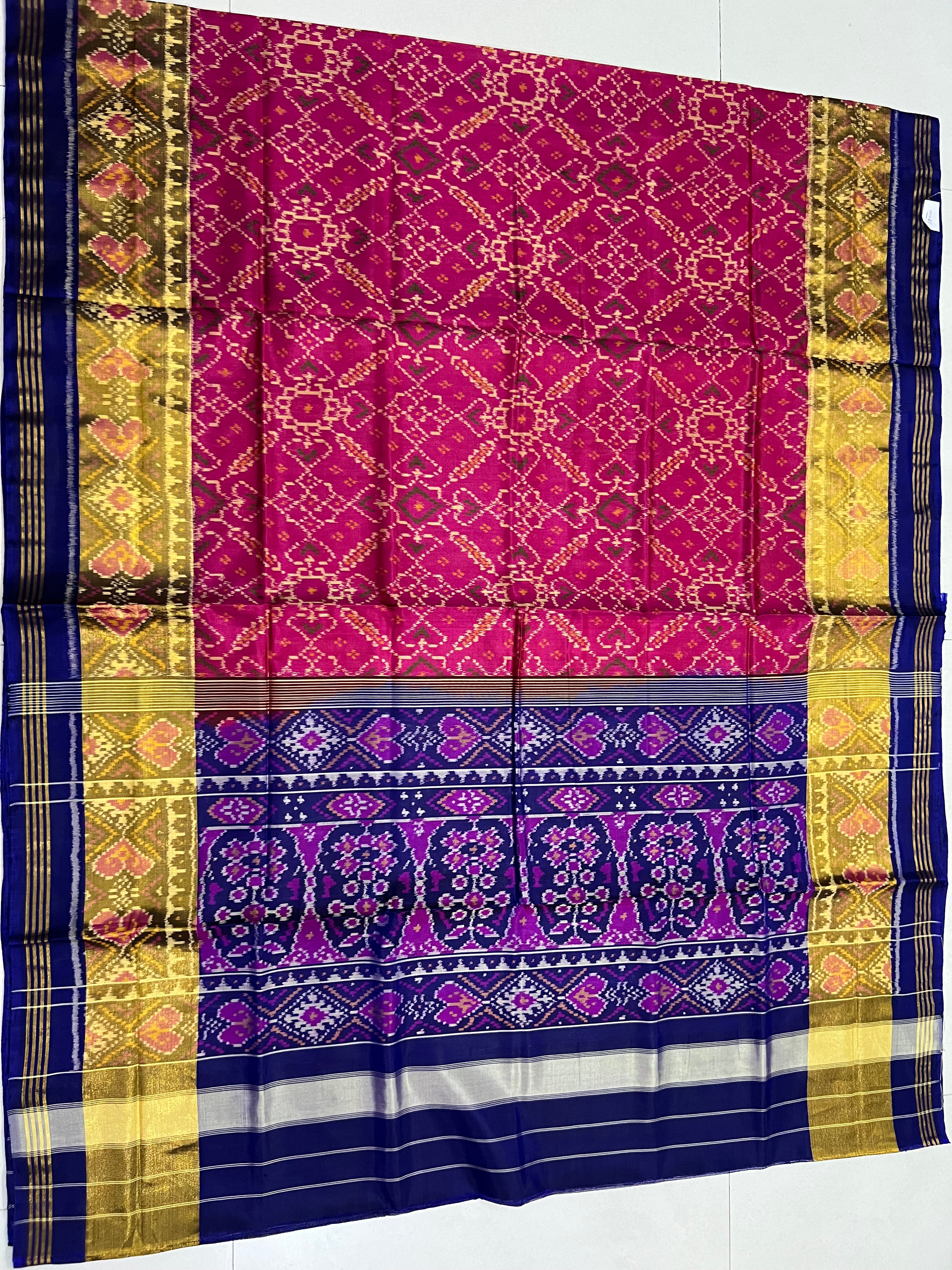 Handwoven Patola Silk Saree