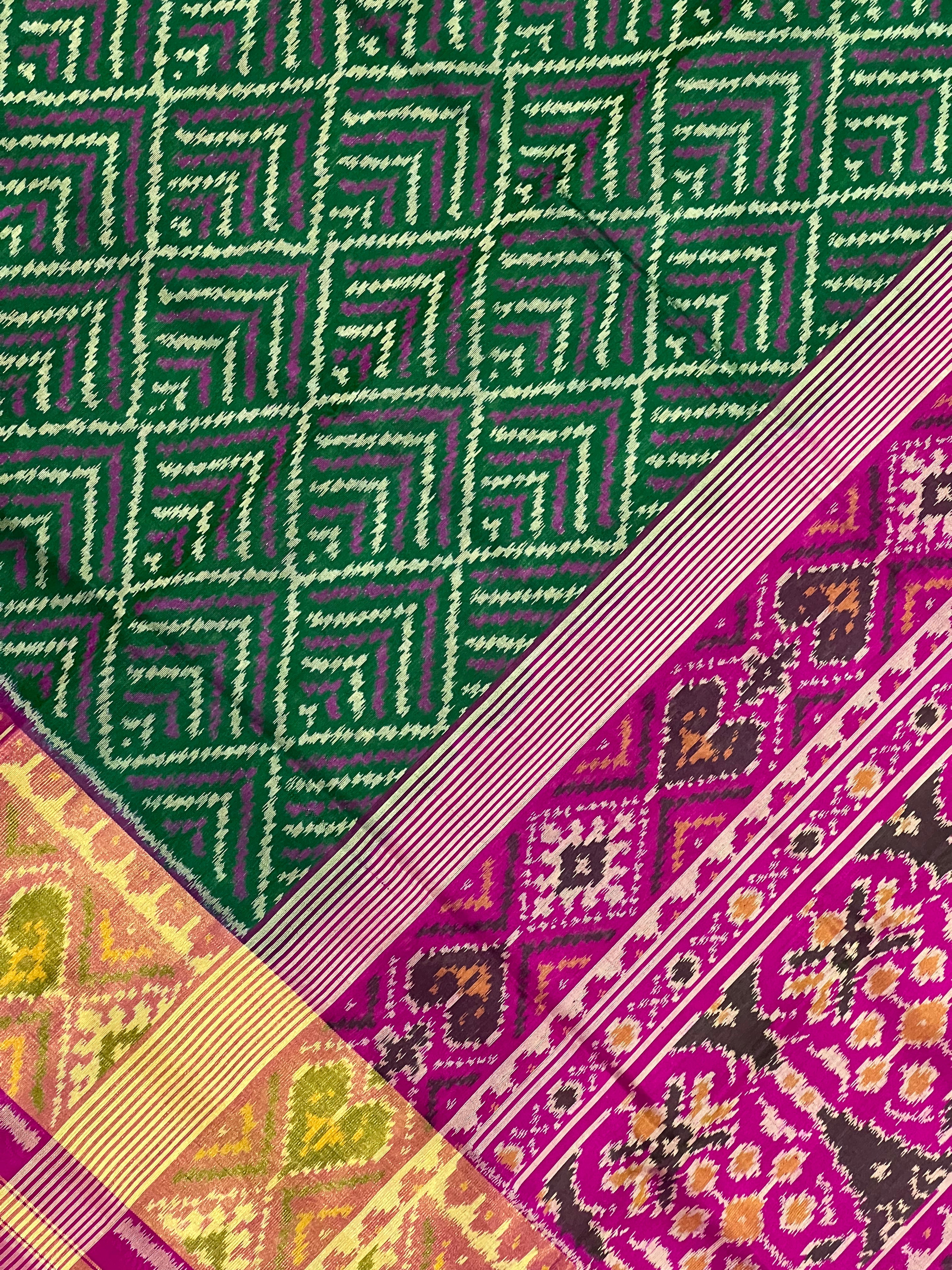 Handwoven Patola Silk Saree
