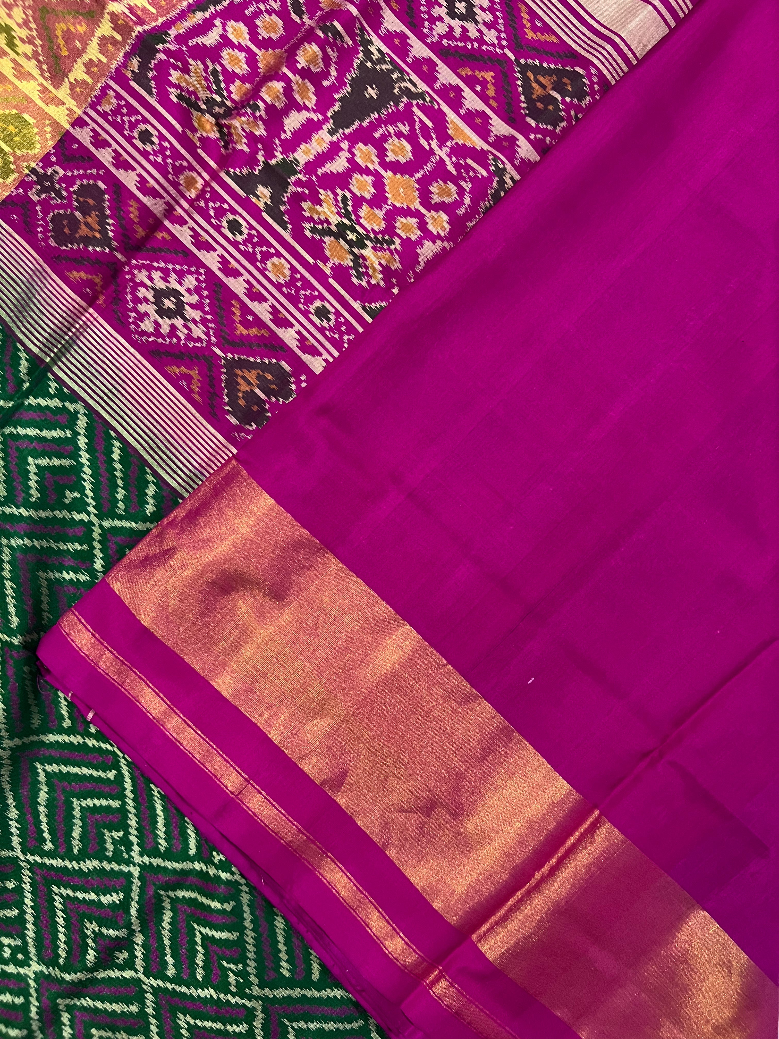 Handwoven Patola Silk Saree