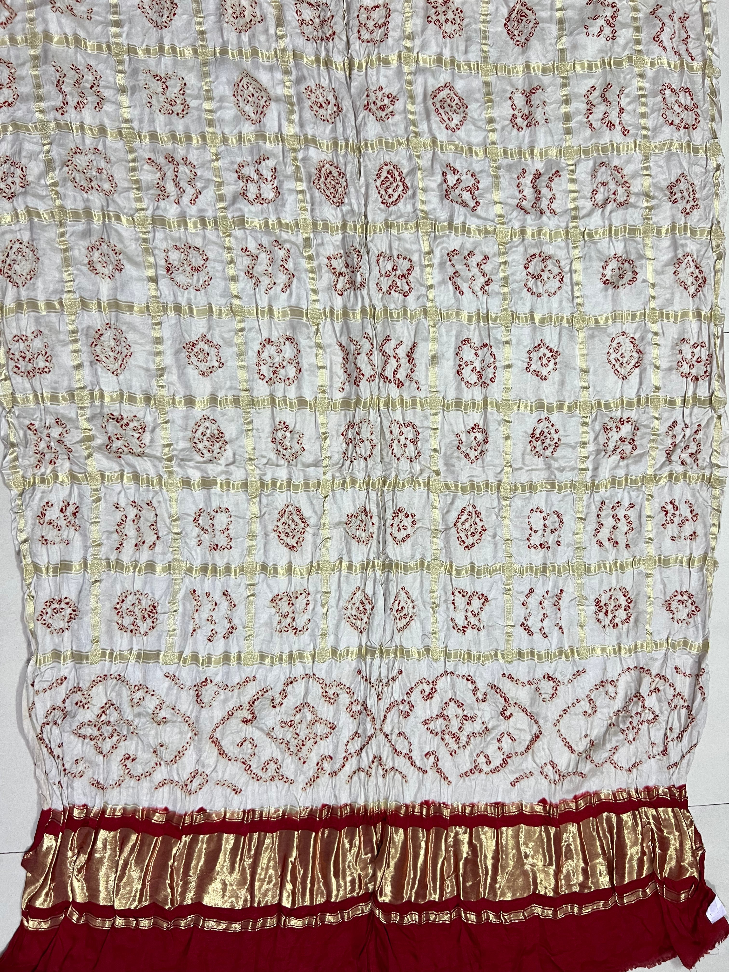 Gaji Checks Bandhej Dupatta