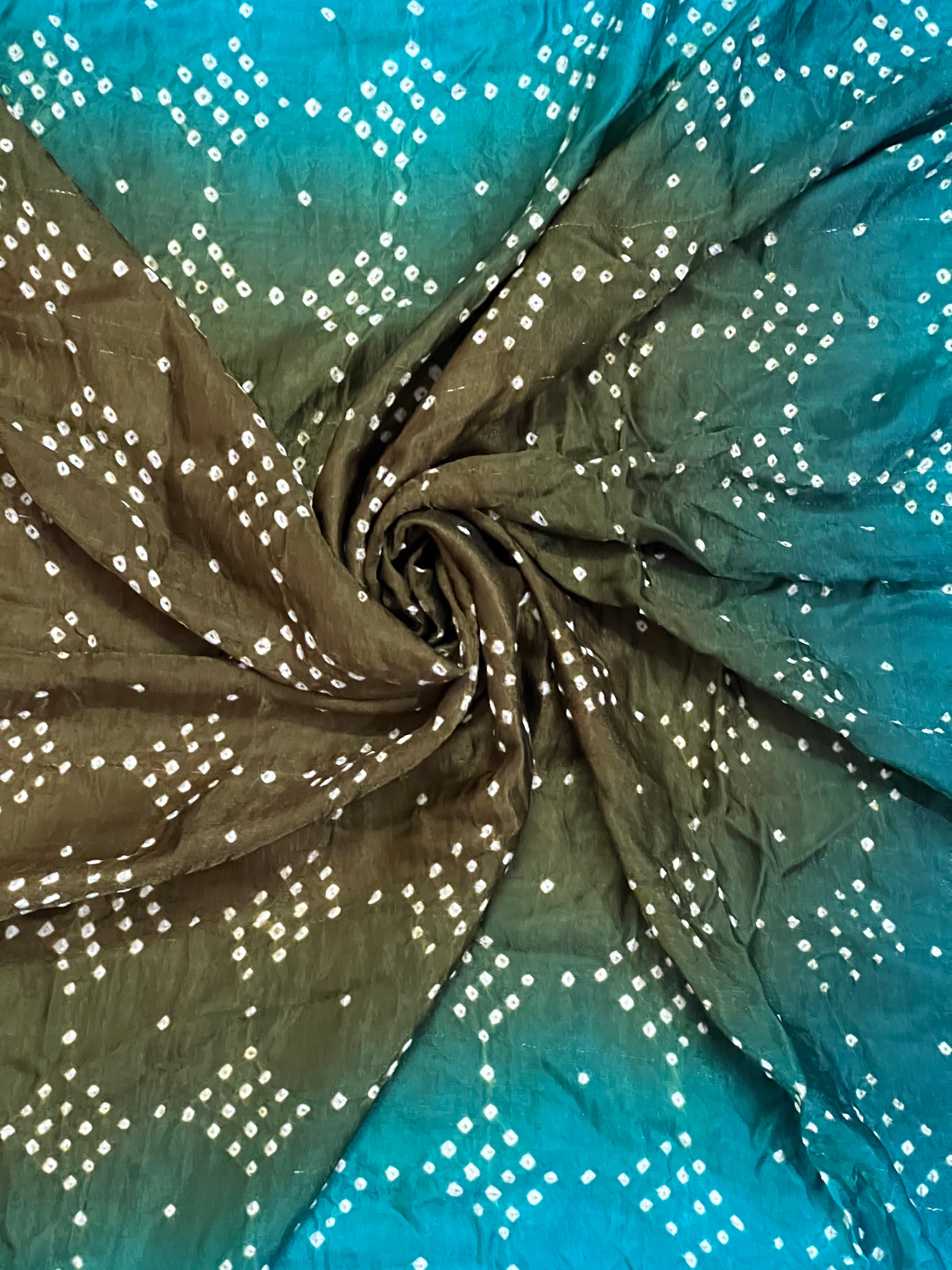 Gaji Silk Bandhej Dupatta Secondary image