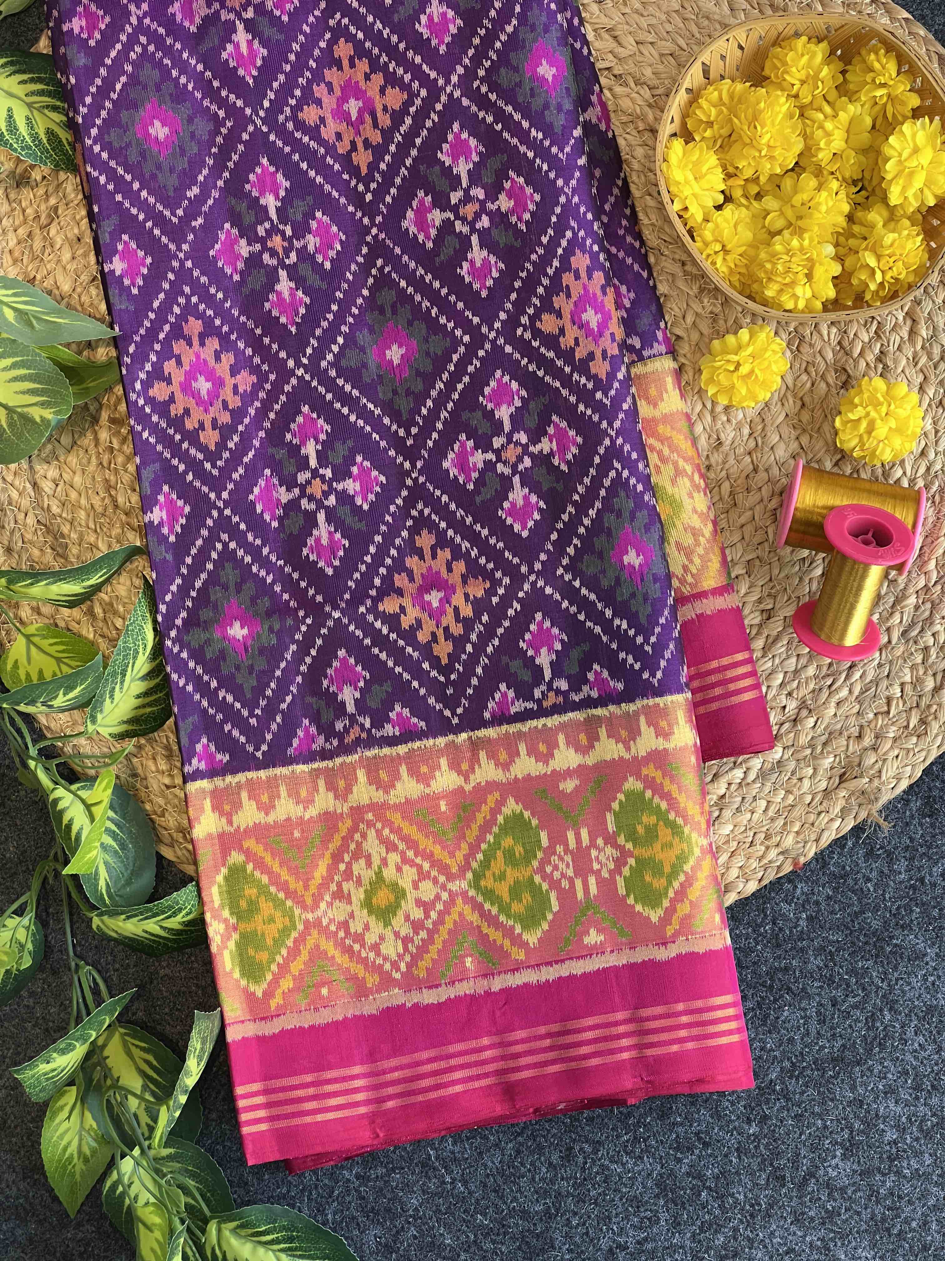 Handwoven Patola Silk Saree