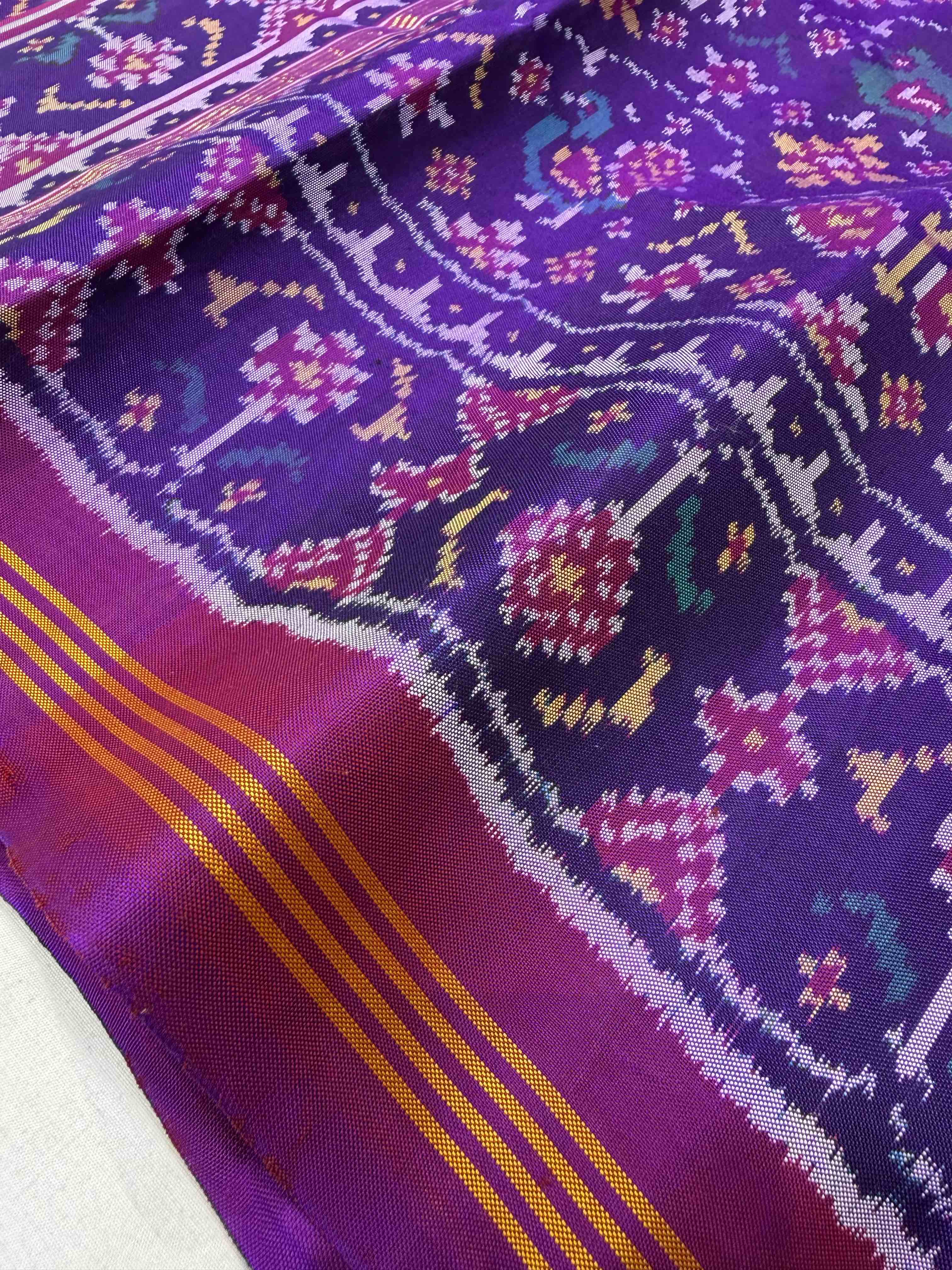 Handwoven Patola Silk Saree