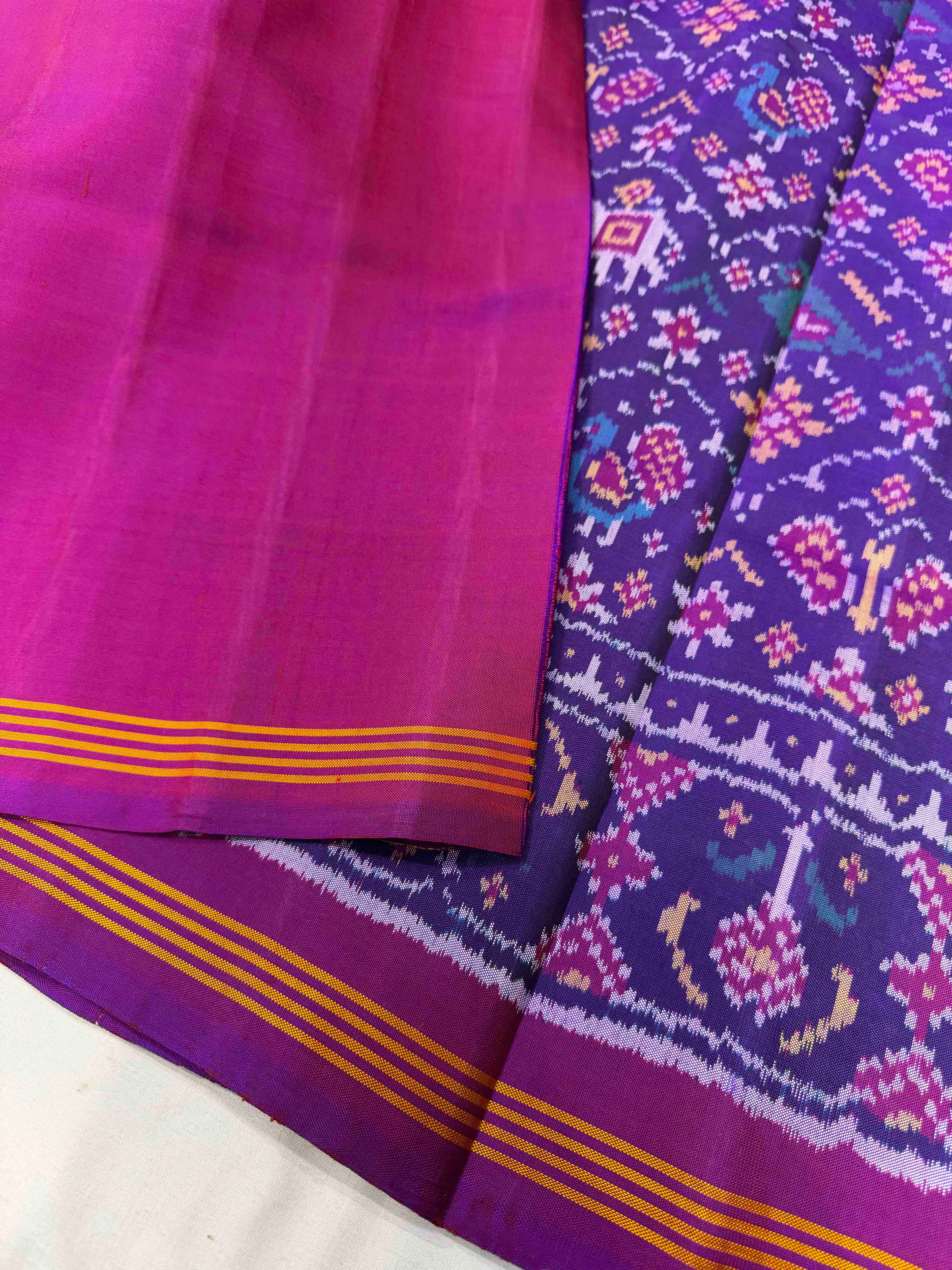 Handwoven Patola Silk Saree