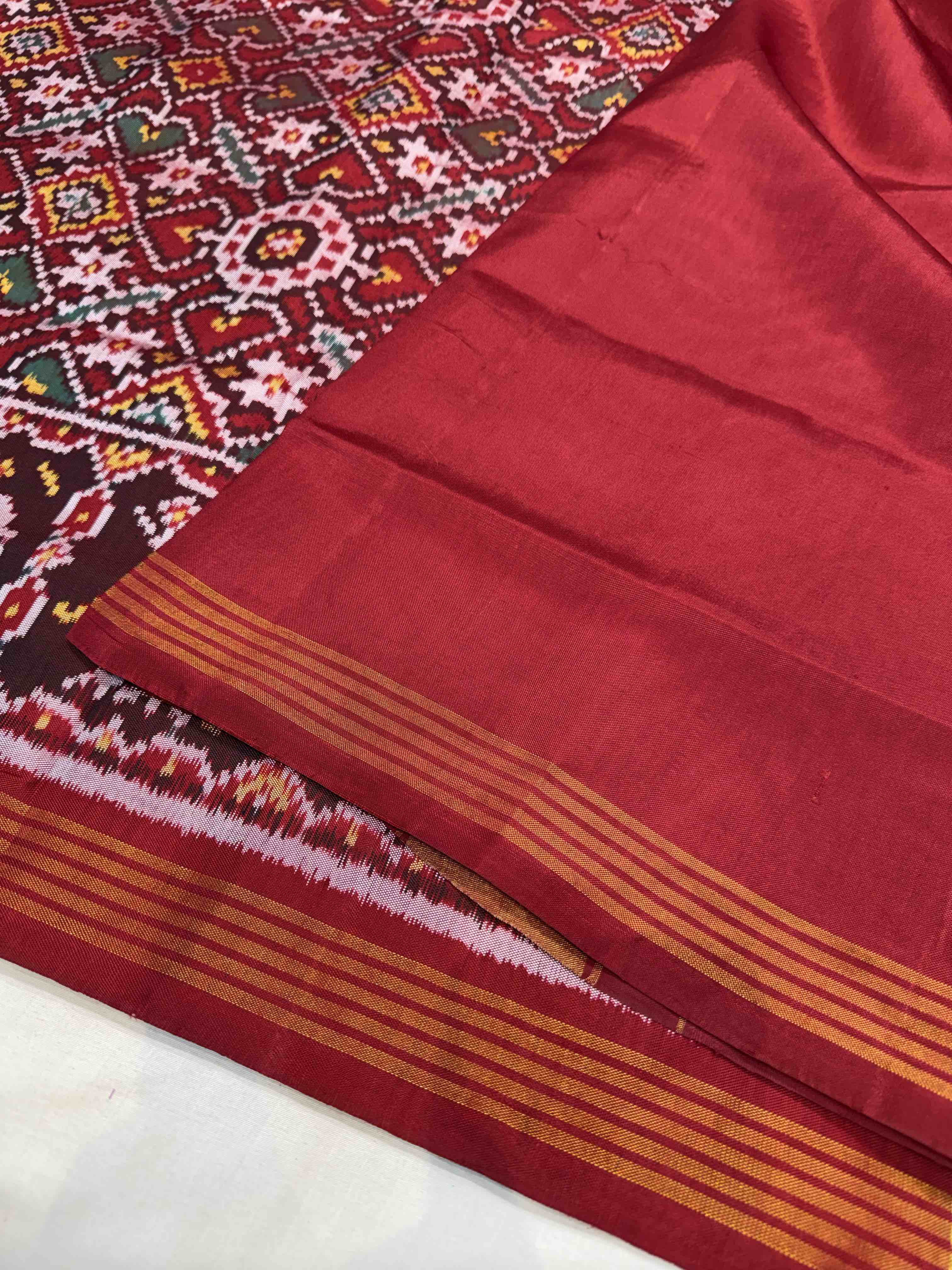 Handwoven Patola Silk Saree